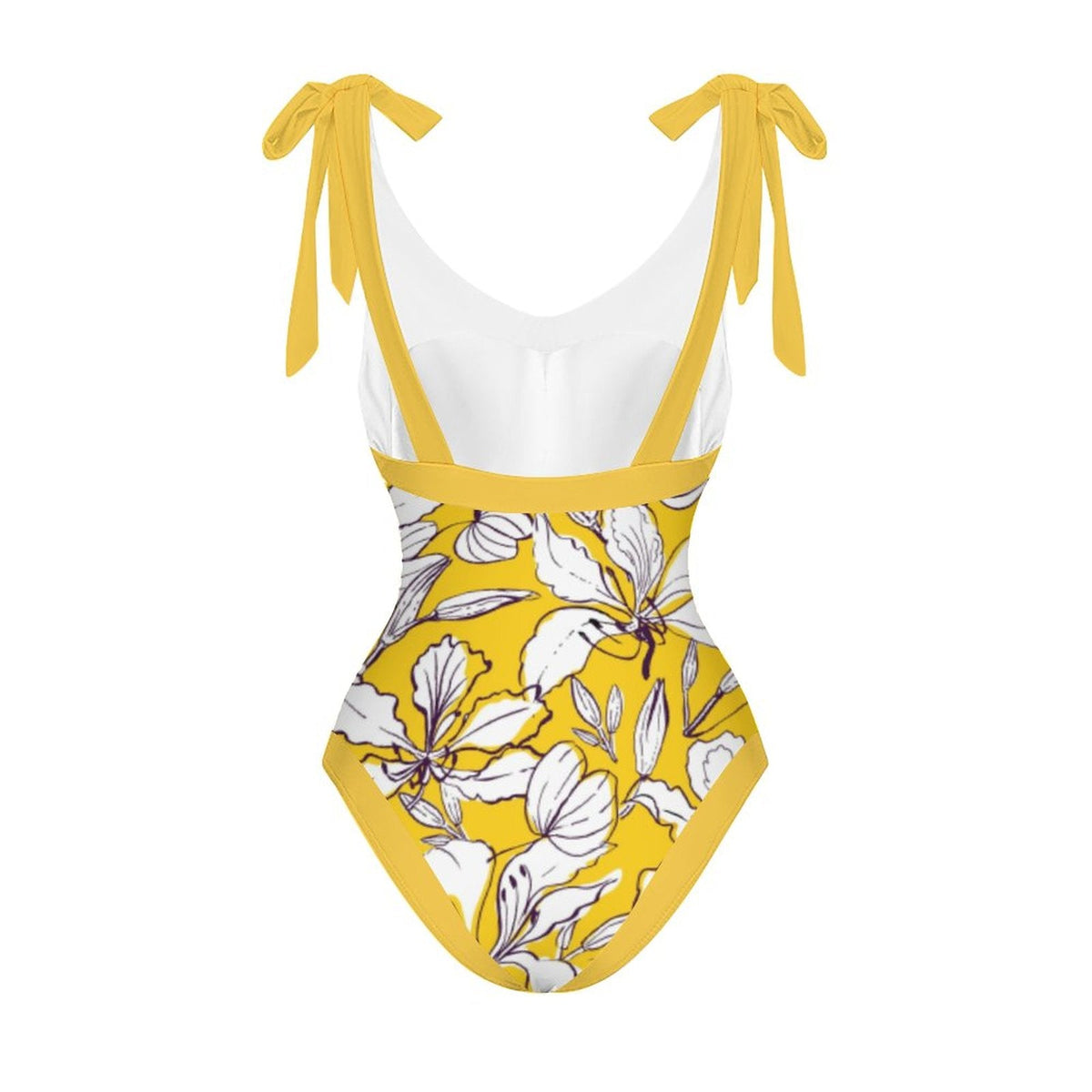 Casual Printed One-Piece Swimsuit And Cover Up 2305102447