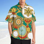 Men's Fashion Casual Printed Short Sleeve Shirts 2306100040