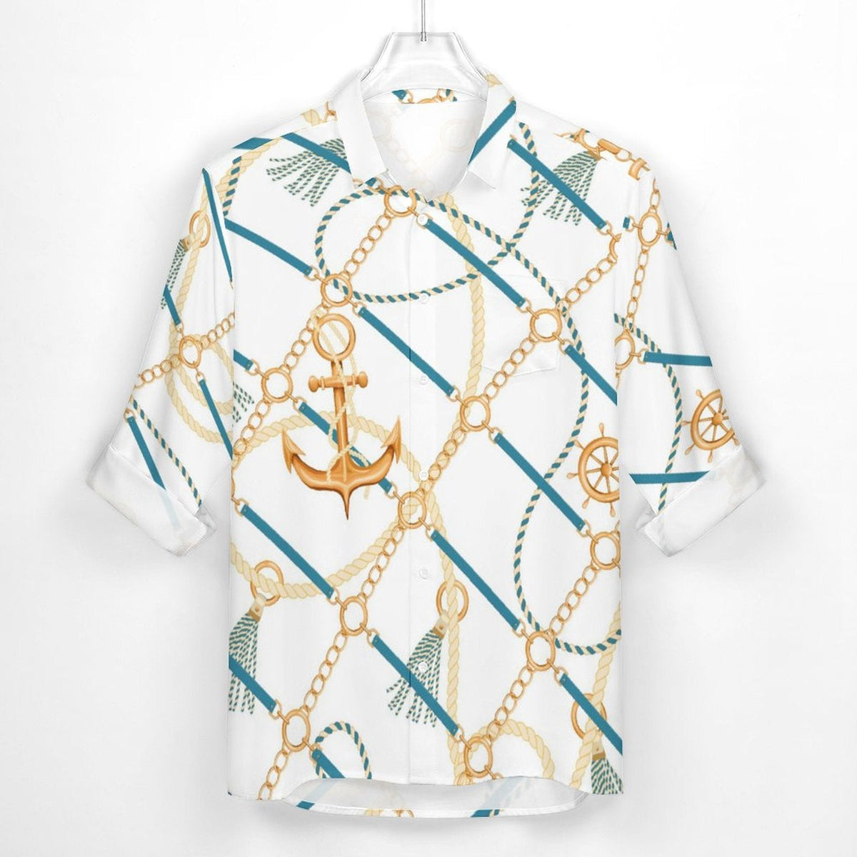 Men's Casual Printed Long Sleeve Shirt 2306103080