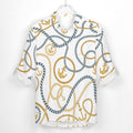 Men's Casual Printed Long Sleeve Shirt 2306103081