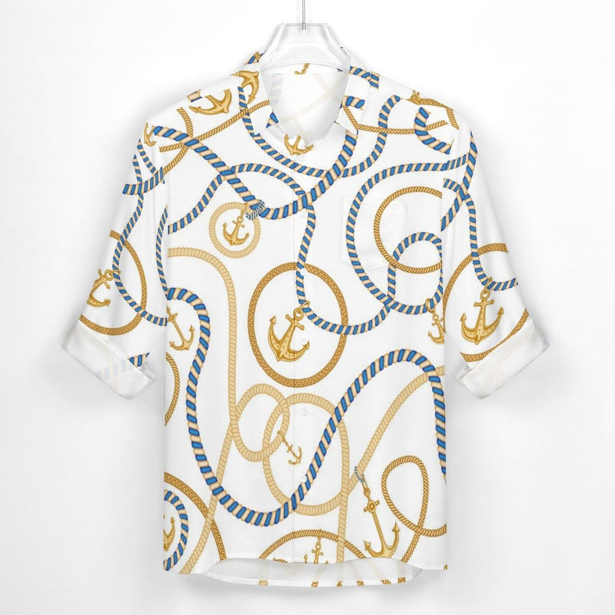 Men's Casual Printed Long Sleeve Shirt 2306103081