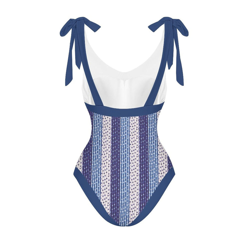 Casual Printed One Piece Swimsuit And Cover Up 2305105787
