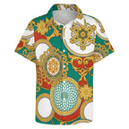 Men's Fashion Casual Printed Short Sleeve Shirts 2306100040