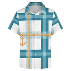 Men's Fashion Casual Printed Short Sleeve Shirts 2306100463