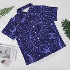 Men's Fashion Casual Printed Short Sleeve Shirts 2306101052