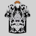 Men's Fashion Casual Printed Short Sleeve Shirts 2306100019