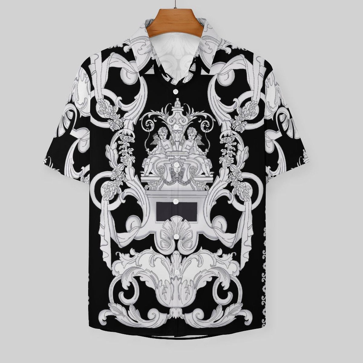 Men's Fashion Casual Printed Short Sleeve Shirts 2306100019