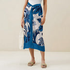 Fashion Printed One-Piece Swimsuit And Cover Up 2305104404