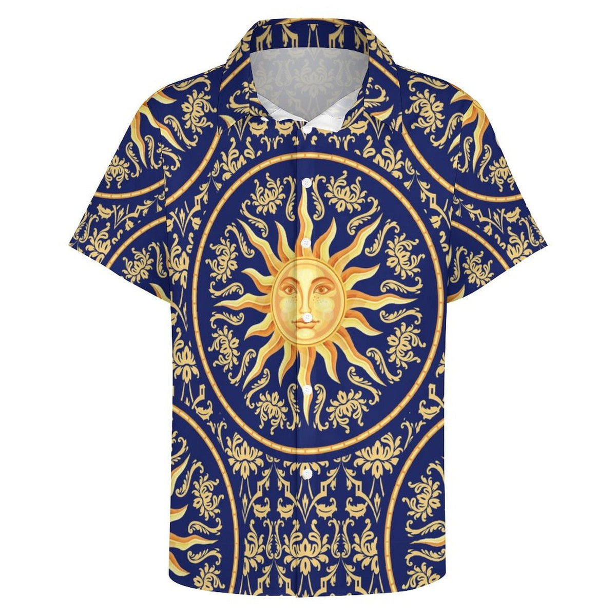 Men's Fashion Casual Printed Short Sleeve Shirts 2306100035