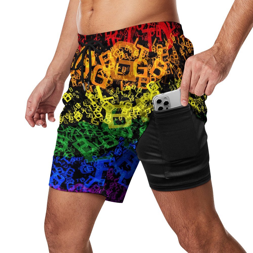 Men's sports fashion beach shorts 2306101752