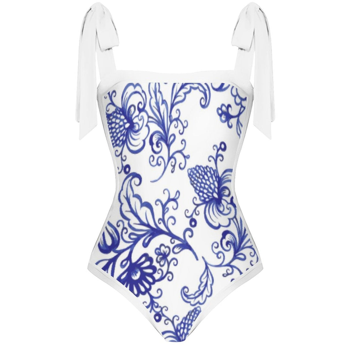 Fashion Printed One Piece Swimsuit And Cover Up 2305105236