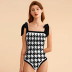 Fashion Printed One Piece Swimsuit And Cover Up 2305105071