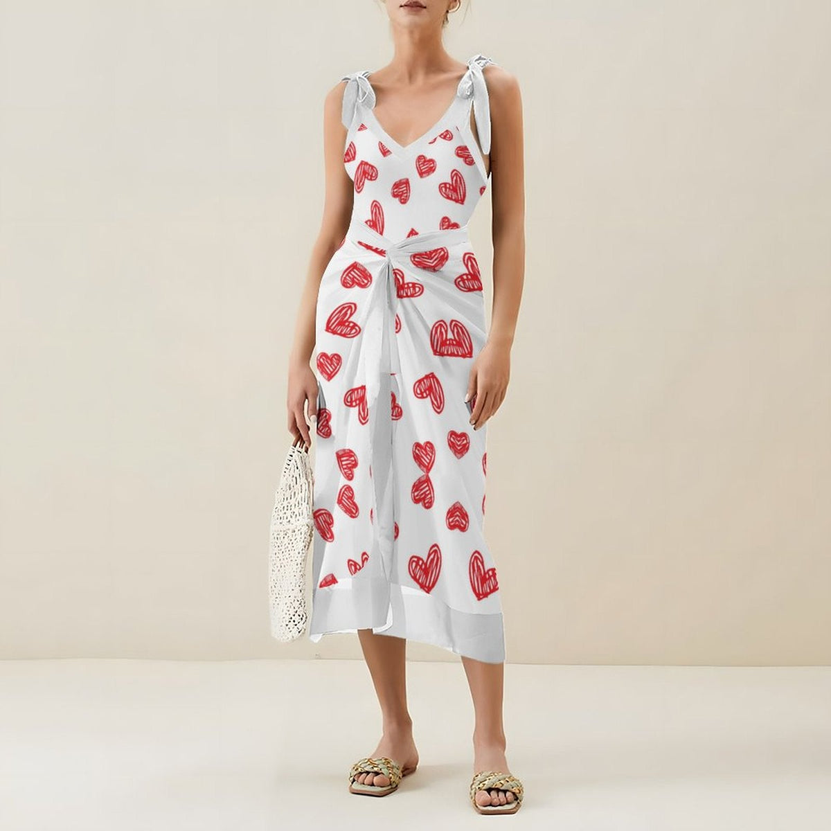 Casual Printed One Piece Swimsuit And Cover Up 2305106080
