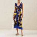 Casual Printed One-Piece Swimsuit And Cover Up 2305102504