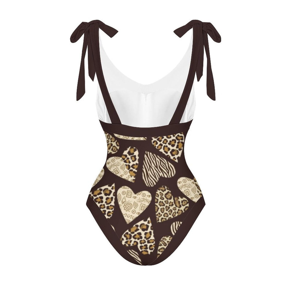 Casual Printed One Piece Swimsuit And Cover Up 2305105705