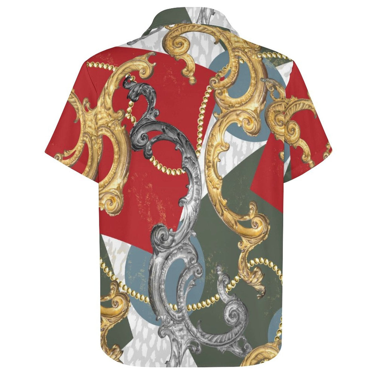 Men's Fashion Casual Printed Short Sleeve Shirts 2306101109