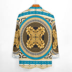 Men's Casual Printed Long Sleeve Shirt 2306103090