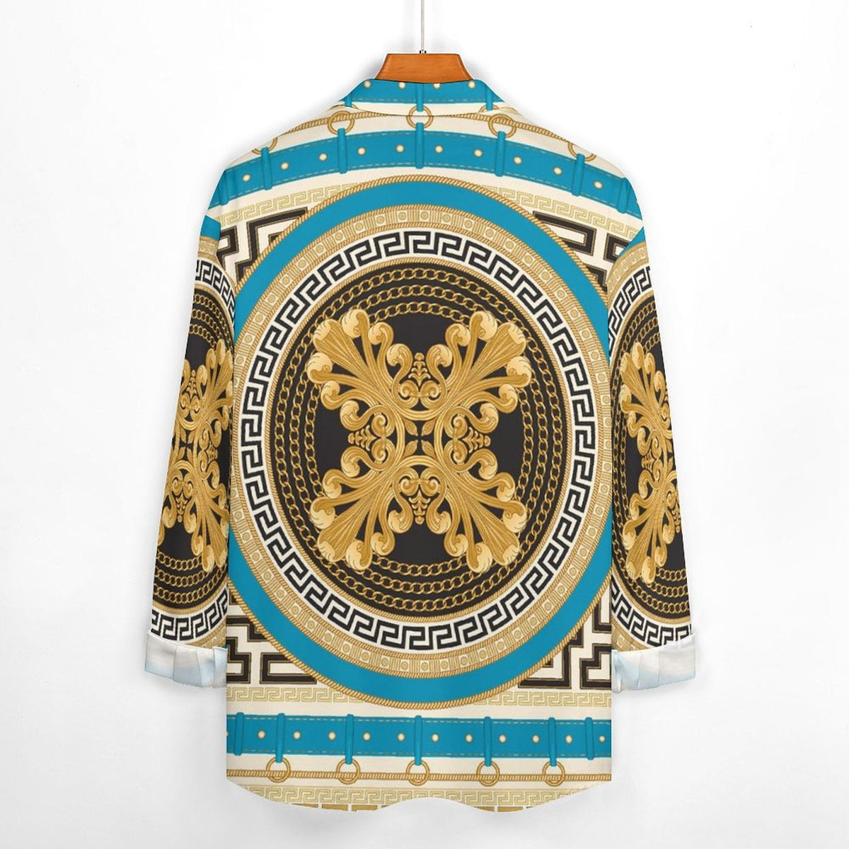 Men's Casual Printed Long Sleeve Shirt 2306103090