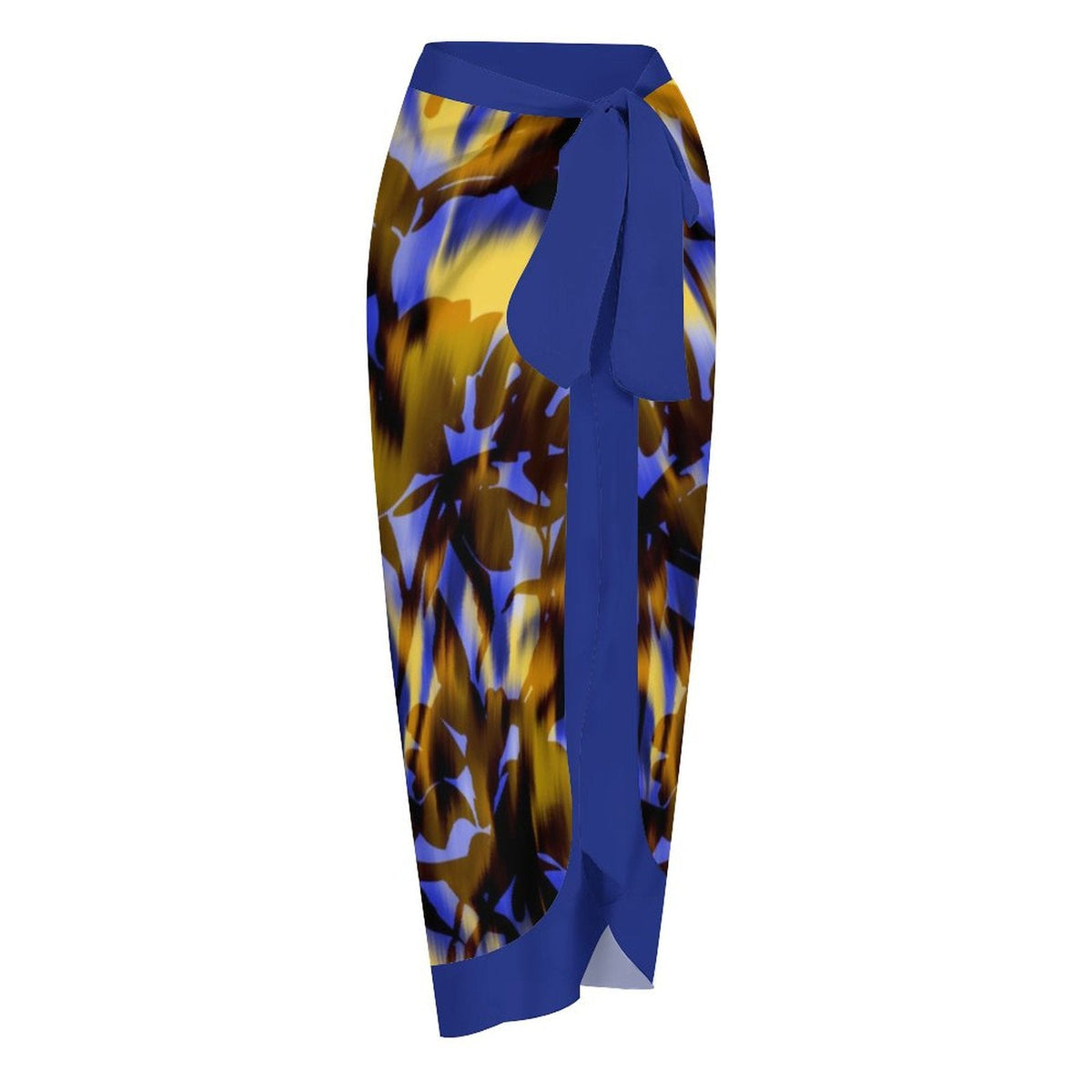 Casual Printed One-Piece Swimsuit And Cover Up 2305102504