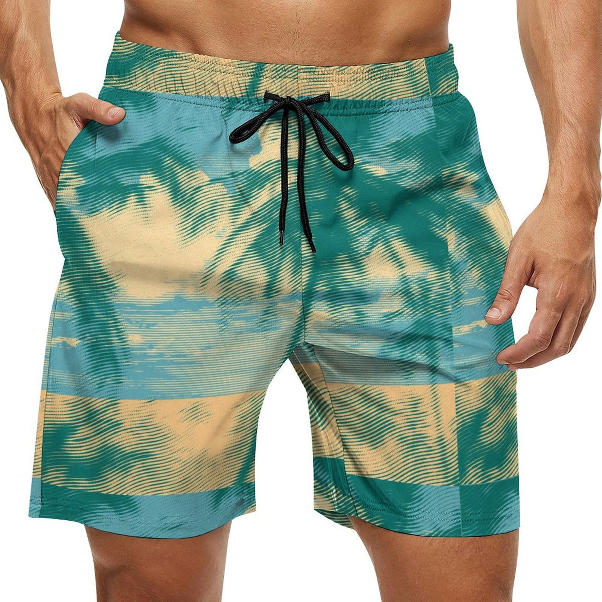 Men's sports fashion beach shorts 2304104205