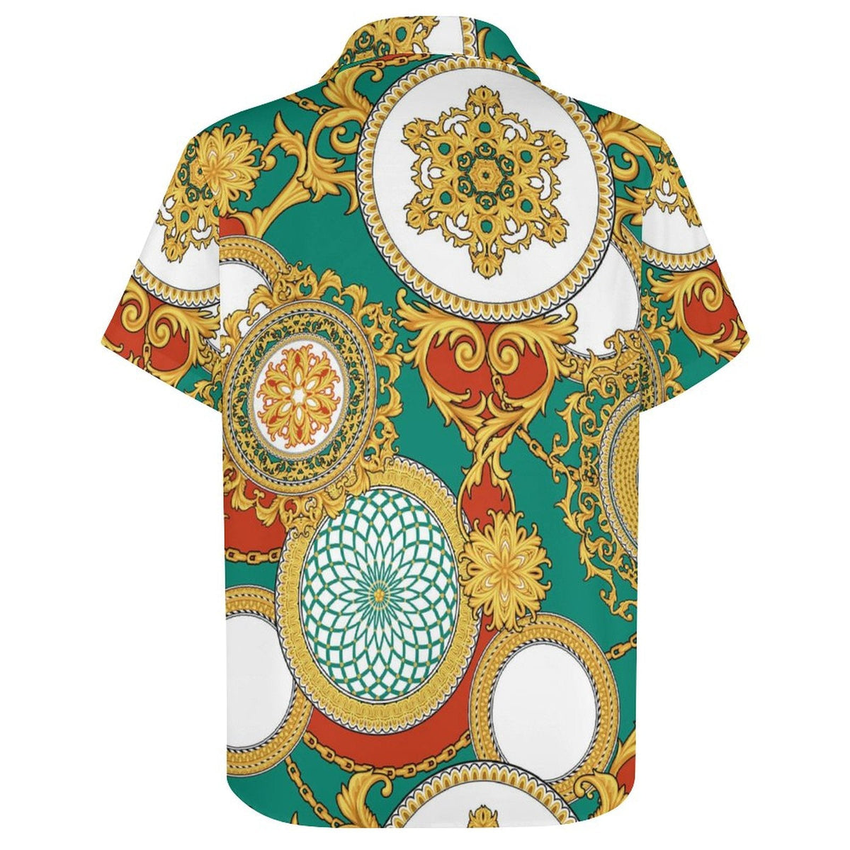 Men's Fashion Casual Printed Short Sleeve Shirts 2306100040