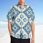 Men's Fashion Casual Printed Short Sleeve Shirts 2306100441