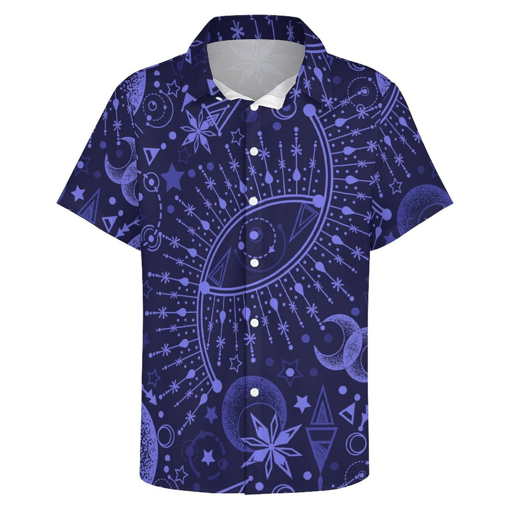 Men's Fashion Casual Printed Short Sleeve Shirts 2306101052