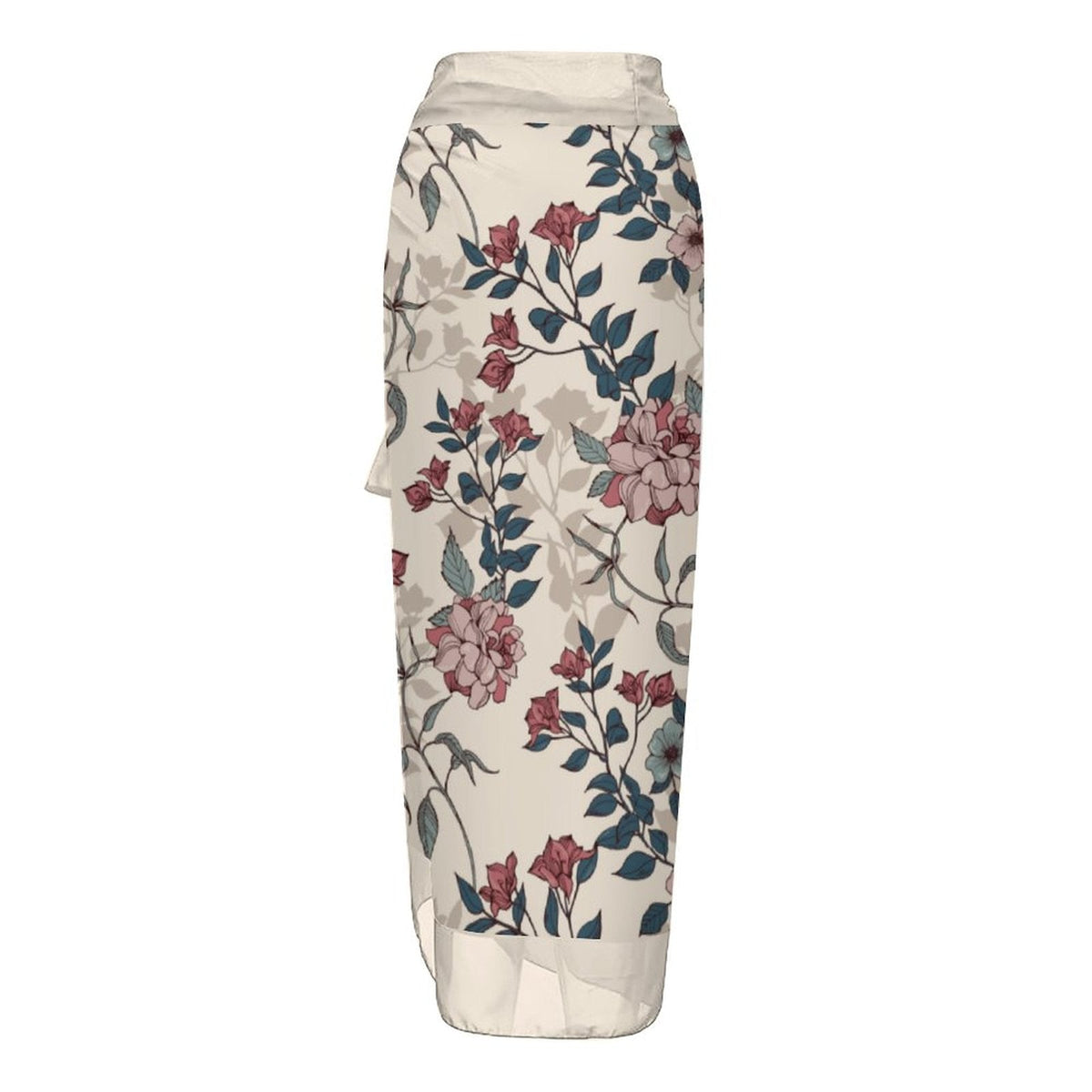 Casual Printed One-Piece Swimsuit And Cover Up 2305104175
