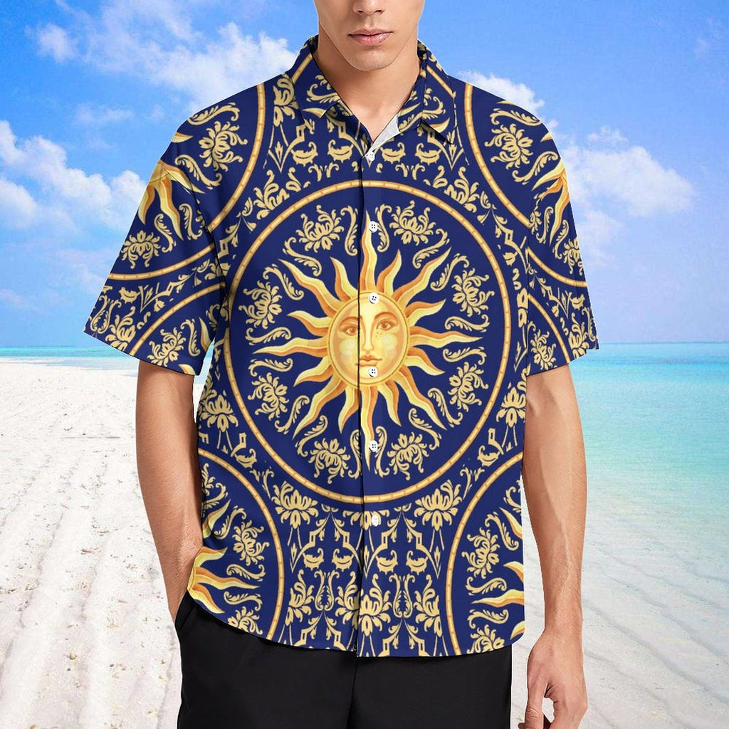 Men's Fashion Casual Printed Short Sleeve Shirts 2306100035