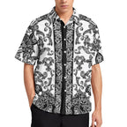 Men's Fashion Casual Printed Short Sleeve Shirts 2306101110