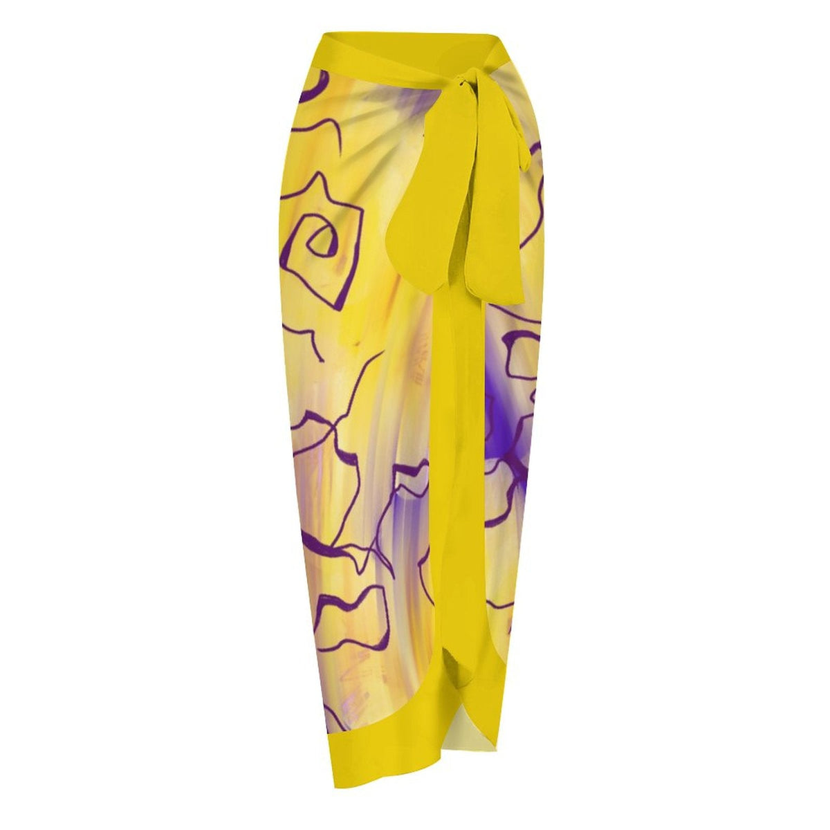 Casual Printed One Piece Swimsuit And Cover Up 2305106623