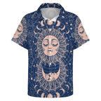 Men's Fashion Casual Printed Short Sleeve Shirts 2306100972