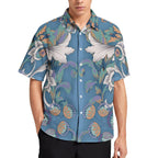 Men's Fashion Casual Printed Short Sleeve Shirts 2306100465