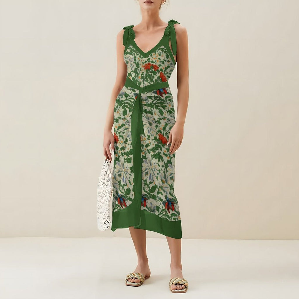 Casual Printed One-Piece Swimsuit And Cover Up 2305102482