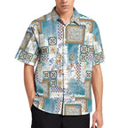 Men's Hawaiian Print Resort Shirt 2304102444