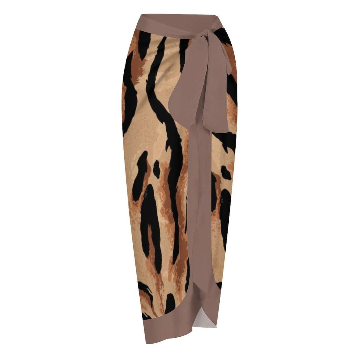 Casual Printed One-Piece Swimsuit And Cover Up 2305102427