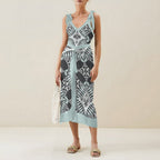 Casual Printed One Piece Swimsuit And Cover Up 2306100474
