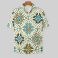 Men's Fashion Casual Printed Short Sleeve Shirts 2306100444