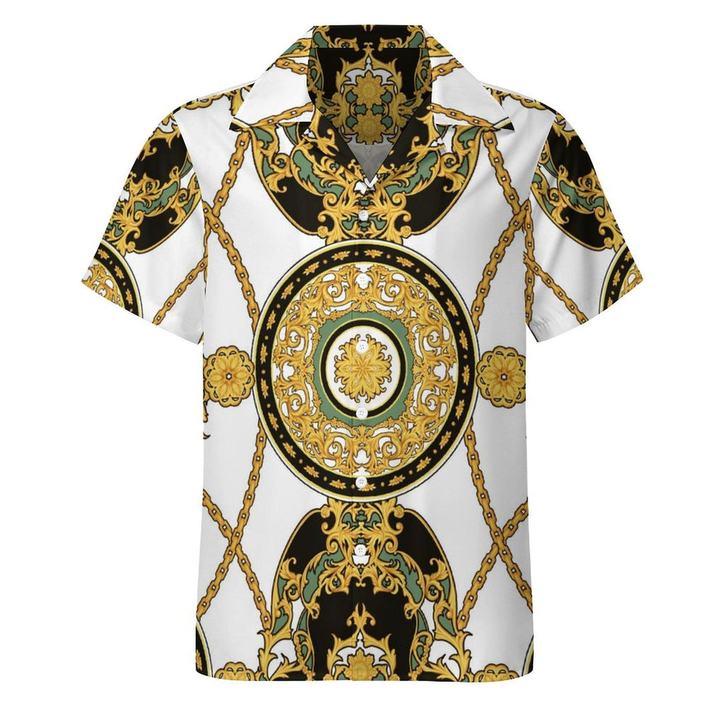 Men Hawaiian Casual Short Sleeve Shirt 2306100097
