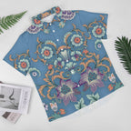 Men's Fashion Casual Printed Short Sleeve Shirts 2306100464