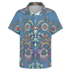 Men's Fashion Casual Printed Short Sleeve Shirts 2306100464