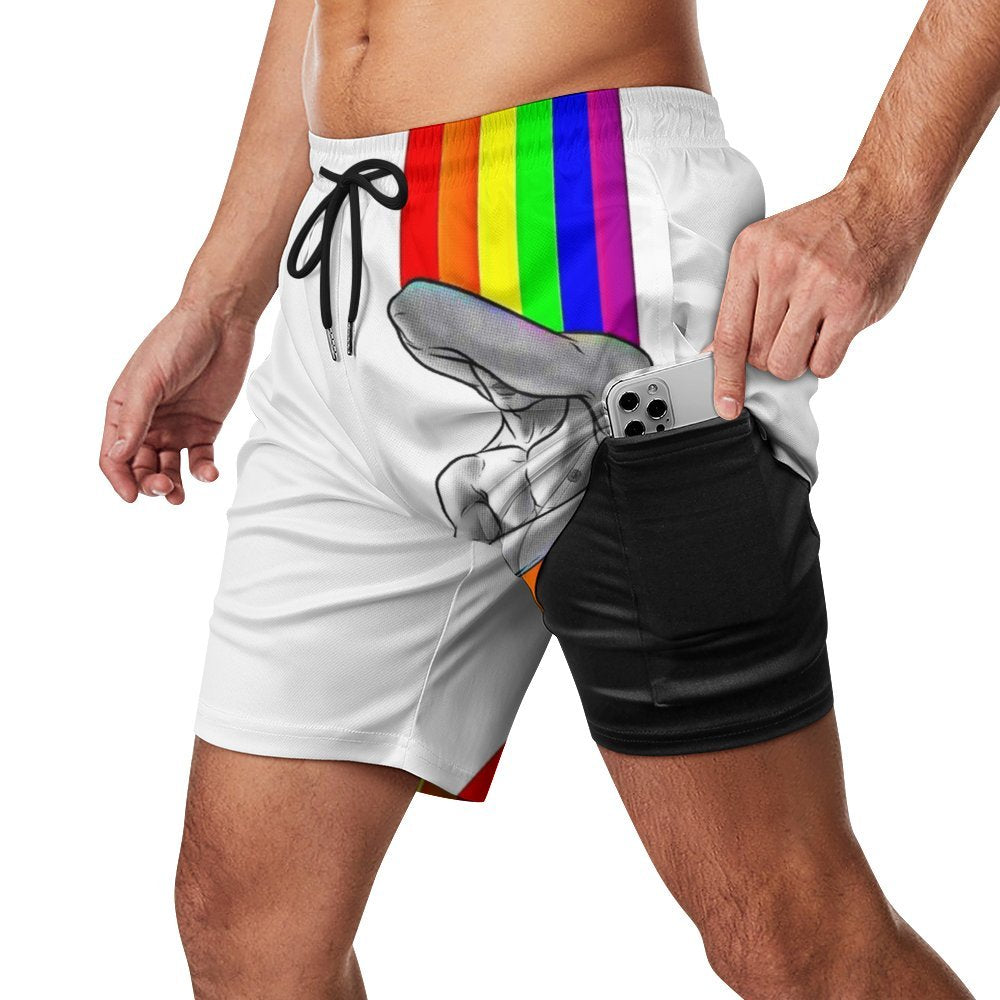 Men's sports fashion beach shorts 2306101751